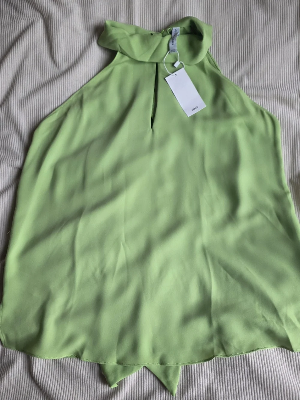 Mango Halter Top back-tie lime sz 6, 8, 10, 12 NWT - Picture 11 of 16